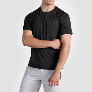 Fournisseur de T-shirts de qualité supérieure à coupe classique, respirants et décontractés, capacité de production OEM - Product Image 1
