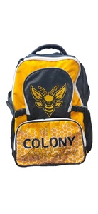 Mochila Impermeable Brillante para Animadoras, Bolsa de Viaje de PU con Purpurina para Niñas, Logotipo Personalizado del Equipo, Proveedor de Bolsas Escolares para Animadoras OEM - Product Image 3