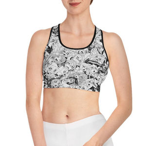 Soutien-gorge de sport professionnel pour femme, coupe ajustée, design personnalisé, sublimation, pour la gym et l'entraînement - Product Image 5