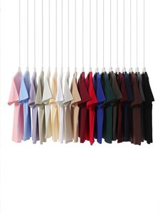 เสื้อยืดผู้ชายคุณภาพสูง ไซส์ US 240gsm ผ้าหนา ทรงโอเวอร์ไซส์  หน้าเรียบ  โลโก้สั่งทำได้  เป็นมิตรต่อสิ่งแวดล้อม ผ้าฝ้าย 100% ระบายอากาศได้ดี - Product Image 2