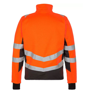 Men's Wholesale Long Sleeve Reflective Security <b>Working</b> Jacket <b>Waterproof</b> Protective Safety Construction Reflector Tape Jackets - Product Image 4