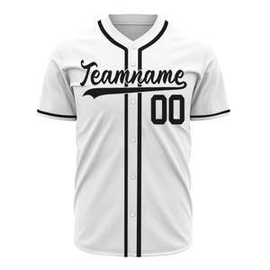 Camiseta Deportiva de Béisbol, Corte Atlético, Material Transpirable, Secado Rápido, Uniforme de Equipo, Práctica, Entrenamiento, con Botones, en Venta - Product Image 2