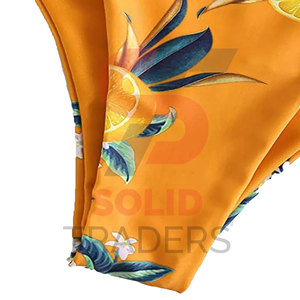 Maillot de bain athlétique pour femme, nouvelle conception, haute élasticité, respirant, look sportif, vêtements d'été, Solid Trader Custom - Product Image 2