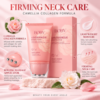 BOBV Camellia Collagen Pro-Xylane Krim Leher Roll-On Pengencang dan Melembapkan Perawatan Leher Harian