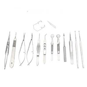 Juego de Instrumentos Quirúrgicos de Acero SURGINEXA para Procedimientos Oftalmológicos en Clínicas y Hospitales, Modelo SOA-5547987249121 - Product Image 5