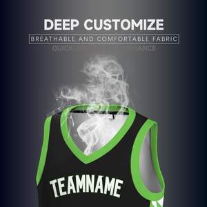 Maillots de basketball de sublimation en gros de haute qualité, shorts de basketball d'été BSCI, dernières broderies, tailles plus - Product Image 2