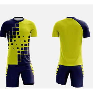 Camiseta de fútbol personalizada de 100% poliéster para hombre, conjunto de uniforme de fútbol de diseño creativo para ropa de fútbol Unisex de alta calidad - Product Image 4