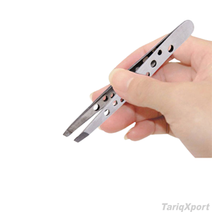 Pinzas Multifuncionales de Acero Inoxidable para Cejas, con Punta Inclinada, para Uso Estético, Precio Bajo, Venta al Por Mayor - Product Image 4