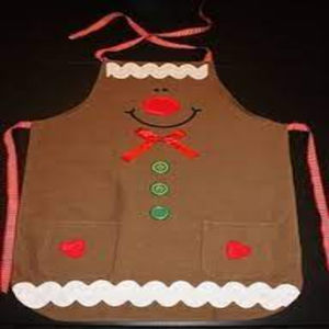 ผ้ากันเปื้อนคริสมาสต์ปรับแต่งได้พิมพ์ลายผ้าคุณภาพสูงจาก USA - Product Image 2