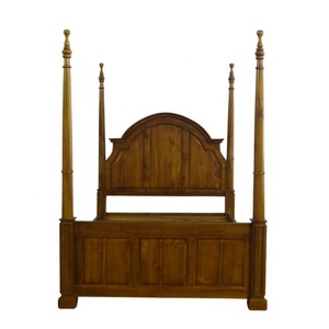 Bốn Fosters Khung Giường Làm Bằng Indonesia Gỗ Tếch Giường Tán Giường Trong Châu Âu Phong Cách Nhà Và Phòng Ngủ Đồ Nội Thất - Product Image 6