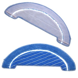 Paño de Repuesto para Mopa Compatible con Aspiradoras Robóticas Conga <span class=keywords><strong>Cecotec</strong></span> 1099 1090 1790, Accesorios de Repuesto, Almohadillas de Fregado - Product Image 6