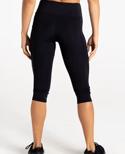 Leggings Negros de Cintura Alta, Ligeros, Hechos a Medida, Tejido Sin Costuras, Transpirables, Sólidos, para Mujer, Tallas Grandes, Ropa Casual de Verano - Product Image 2