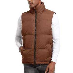 Nuevo Diseño de Moda de Verano, Chaleco Acolchado Personalizado con Logotipo, Chaleco sin Mangas para Hombre, Chaquetas Acolchadas Impermeables - Product Image 1
