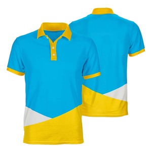 Chemise décontractée pour homme en tissu polaire respirant avec logo personnalisé sur le devant, manches courtes, idéale pour le golf et la pêche en été - Product Image 3