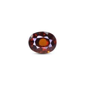 Luxury 6.15 Ct Natural Hessonite Gomed Oval Cut Loose Gemstone for Fine Jewelry - Product Image 1