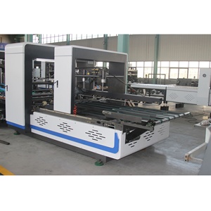 Máquina encoladora de carpetas completamente automática para embalaje de cajas de cartón corrugado Máquina de pegamento de carpetas de alta calidad - Product Image 4