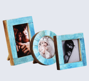 Bone Inlay Photo <b>Frame</b> <b>6x4</b> <b>Picture</b> Wall Art <b>Frames</b> Mother of Pearl <b>Picture</b> <b>Frame</b> - Product Image 3