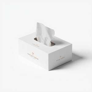 Caja de pañuelos faciales de grado comercial con precio competitivo de fábrica y producción de gran capacidad para pedidos al por mayor - Product Image 1