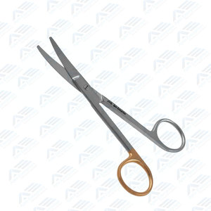 กรรไกรแพทย์แบบตรง Mayo สำหรับการผ่าตัด ผลิตจากเหล็กและโลหะที่ทนทาน มีสี - Product Image 3