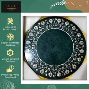 Vente exclusive : Mosaïques de sol en marbre modernes, faites à la main, surface polie, écologiques, résistantes à l'eau, pour la décoration intérieure - Product Image 4