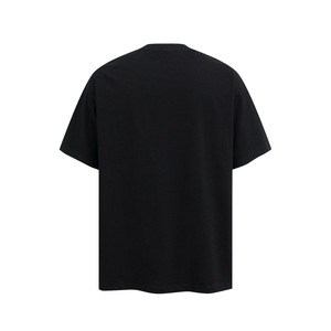 เสื้อยืดโอเวอร์ไซส์ลายพิมพ์สไตล์เรโทรสตรีทแวร์สำหรับผู้ชาย คอลเลคชั่นซัมเมอร์ ผ้าฝ้าย 100% พิมพ์ลายดิจิทัล ประดับด้วยเพชรและมุก แขนสั้น - Product Image 3