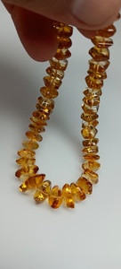Cuentas de Citrino Dorado Natural, Lisas y Retorcidas, de 5mm a 8mm, Alta Calidad, Cuentas para Mayoristas, Fabricación de Joyería Artesanal - Product Image 2