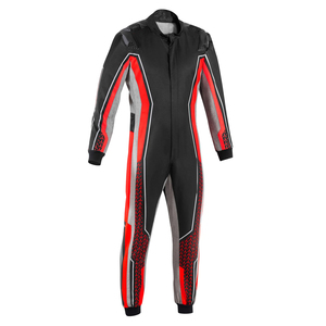 Traje de kart de doble capa ligero de la mejor calidad con logo personalizado, ropa de carreras de kart transpirable y ligera, traje de kart de alta calidad - Product Image 1