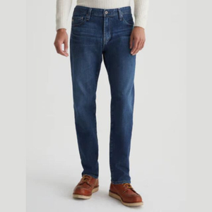 กางเกงยีนส์ทรงตรงเอวกลาง รุ่นใหม่ OEM ODM แฟชั่นสำหรับผู้ชาย ผ้าเดนิมยืด ใส่สบาย ระบายอากาศได้ดี ผลิตจากผ้าฝ้าย 100% เหมาะสำหรับฤดูร้อนและฤดูใบไม้ร่วง - Product Image 2