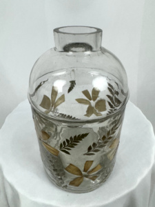 Vase en verre pour fleurs vases en verre faits à la main pièce maîtresse de mariage décoration claire à vendre en vrac de l'Inde - Product Image 4