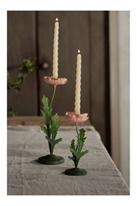 Antique Gold Metal Flower Candle <b>Holder</b> Vintage Floral <b>Candlestick</b> Decorative Tabletop Home Decor European Style - Product Image 4