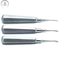 根管挺拔器 Apical Root Elevators (301) 3.5mm 空心手柄不锈钢牙科根管挺拔器低价出售 根管挺拔器