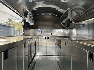 Prix d'usine Restauration Grand mobile Café Donut Barbecue Camion de restauration rapide Cuisine Grand entièrement chargé à vendre - Product Image 5