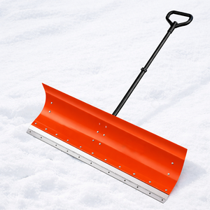 Pousse-neige robuste de 126 cm, lame en acier, pelle à neige, poignée en D, pour allée et trottoir, élimination de la neige ODGWT0006 - Product Image 2
