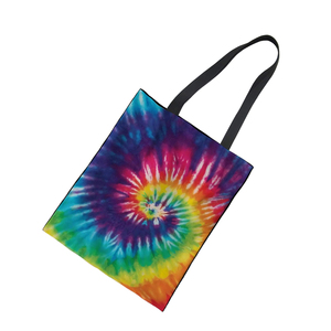 Hot Selling Tie Dye Cotton <b>Bags</b> With Handle Comfortable Custom Logo And Solid Color Wholesale Cheap Price - Product Image 3