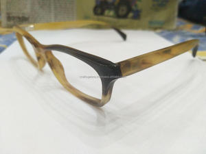 Nghệ nhân sang trọng làm bằng tay động vật sừng kính khung với kim cương khuôn mặt hình dạng loại để bán với số lượng lớn - Product Image 2