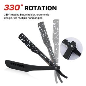 Pinces à cheveux chirurgicales MORJE en plastique ABS coloré avec motif éclaboussures pour le coiffage et la fixation des cheveux - Product Image 4