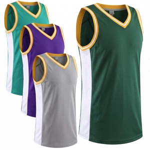 Maillot de basket élégant pour hommes, tissu sportif léger, mouvements flexibles, adapté aux entraînements et aux matchs. - Product Image 1