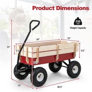 Carrello Multiuso per Giardino e Campeggio, Accessorio Versatile per Auto - Product Image 3