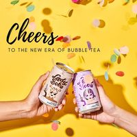 Madam Hong Lady Taiwan Non Alcoholic Instant Chocolate Canned Bubble Tea Drink 315ml Sweet Children Adults 24-Month Shelf Life