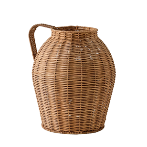 Jarrón decorativo rústico de ratán, jarrón de mesa de ratán natural, macetas vintage para decoración del hogar y hoteles, de Vietnam. - Product Image 4