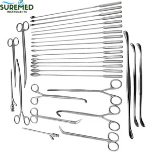 Juego de Instrumentos de Cirugía General para Colecistectomía Profesional, 25 Piezas, para Cirugía de Vesícula Biliar, Kit Quirúrgico de Acero Inoxidable Duradero - Product Image 4