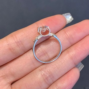 1.10ct Round Cut Lab Grown Diamond <b>Ring</b> With 14K Yellow Gold Two-Tone Engagement <b>Ring</b> for Women from <b>Indian</b> Supplier - Product Image 5