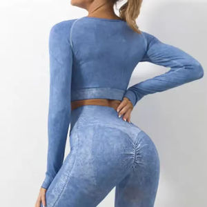 Leggings Deportivos de Yoga para Mujer de Alta Calidad con Logotipo Personalizado, Leggings de Spandex y Poliéster al Por Mayor - Product Image 3