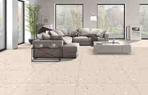 Carreaux vitrifiés de haute qualité à motif moucheté 600x1200mm, antidérapants, pour salle de bain et cuisine, style terrazzo luxueux, en céramique - Product Image 6