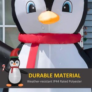 Pupazzo di Neve Gonfiabile Natalizio per Decorazioni Esterne Festive - Product Image 3