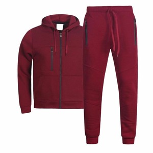 New Arrival Men <b>Tracksuits</b> Printed Breathable 100% Cotton Windproof Customizable Jogger Set Pullover Sweat Pants OEM Services - Product Image 1