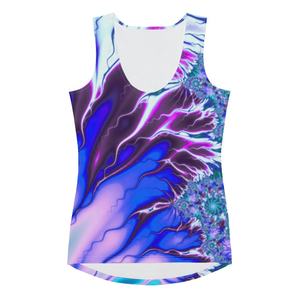 เสื้อกล้ามระบายอากาศได้ดีแบบบางเสื้อแขนกุดพิมพ์ลายซับลิเมชันฤดูร้อน - Product Image 2