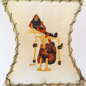 Portavelas de Hierro Indonesio Hecho a Mano con Motivo Wayang Kulit, Linterna Cuadrada para Mesa, Duradero, Ecológico, para Navidad, Pascua, Hogar - Product Image 6