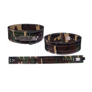 Ceinture de musculation en néoprène et cuir de haute qualité, robuste, pour squats, soulevés de terre et entraînements en salle de sport - Product Image 4