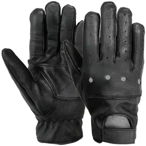 Nuevos Guantes de Conducción de Cuero Genuino Impermeables y Antideslizantes para Hombre, Unisex, Estilo Moderno, Alta Calidad - Product Image 4